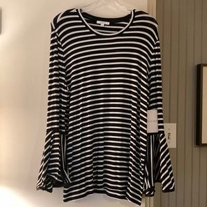 Maette x Stella & Dot Bell Sleeve Top XL